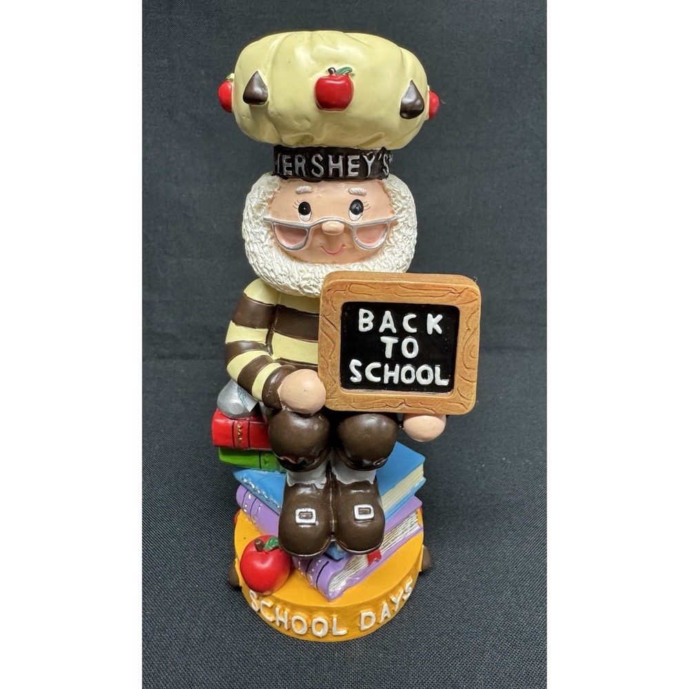 Vintage 2002 Kurt Adler Hershey's Collective Figurine Back To School
